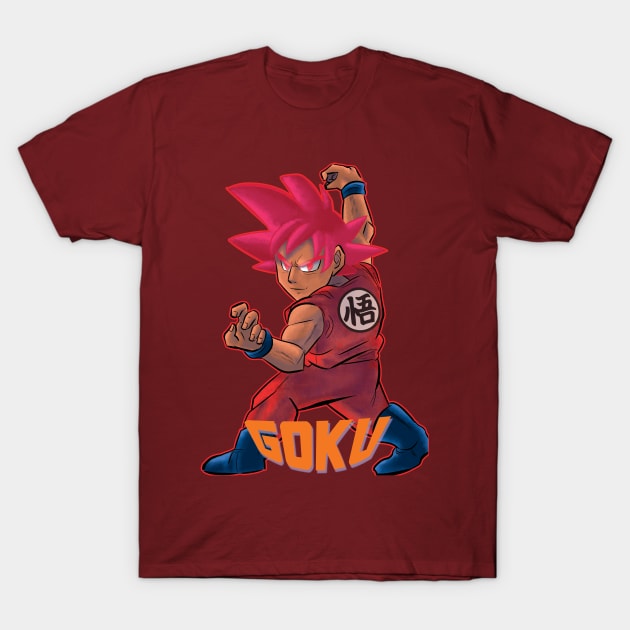 Kioken Goku T-Shirt by Rasec21